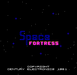 Space Fortress (CVS) Title Screen